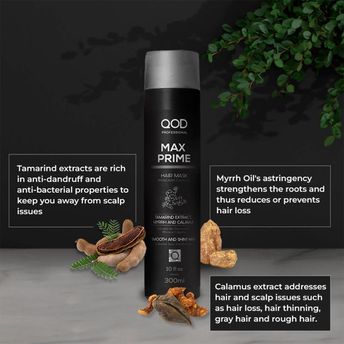 QOD Professional Max Prime After Treatment Hair Mask(300ml)