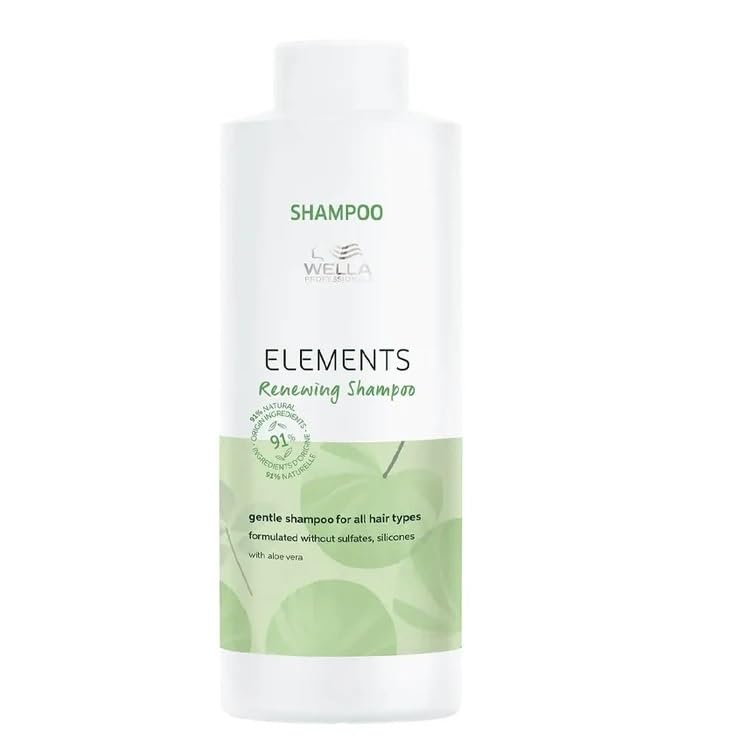 Wella Professional Care Element- Elements Renewing Shampoo Big 1000-ML / 1 Litre Ltr Pack (B)