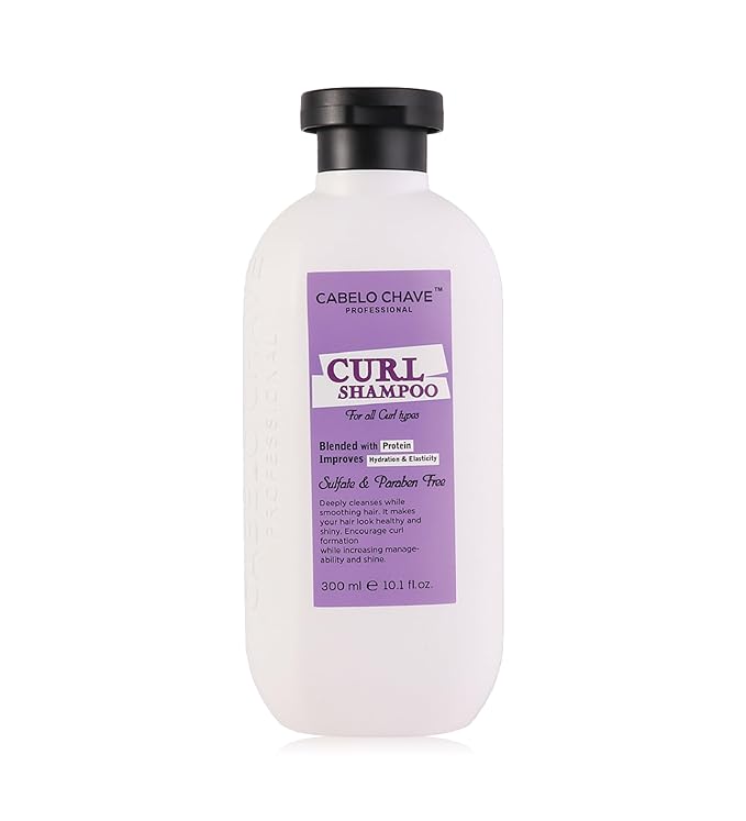 CABELO CHAVE Curl Hair Shampoo for Men & Women - 300ml