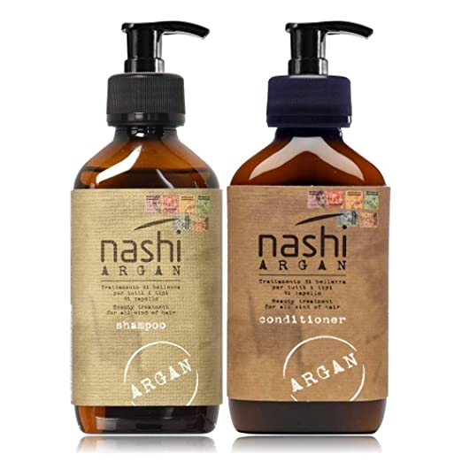 Nashi Argan Hair Care Combo (Shampoo 200ml + Conditioner 200 ml)