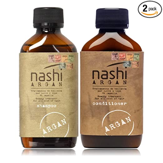 Nashi Argan Hair Care Combo (Shampoo 200ml + Conditioner 200 ml)