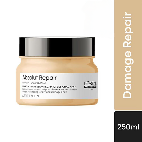 L'Oréal Professionnel Absolut Repair Mask For Dry and Damaged Hair With Wheat Protein (250gm)