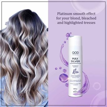 QOD Professional Max Silver Shampoo (300ml)