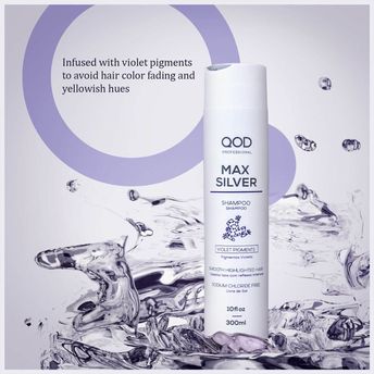 QOD Professional Max Silver Shampoo (300ml)