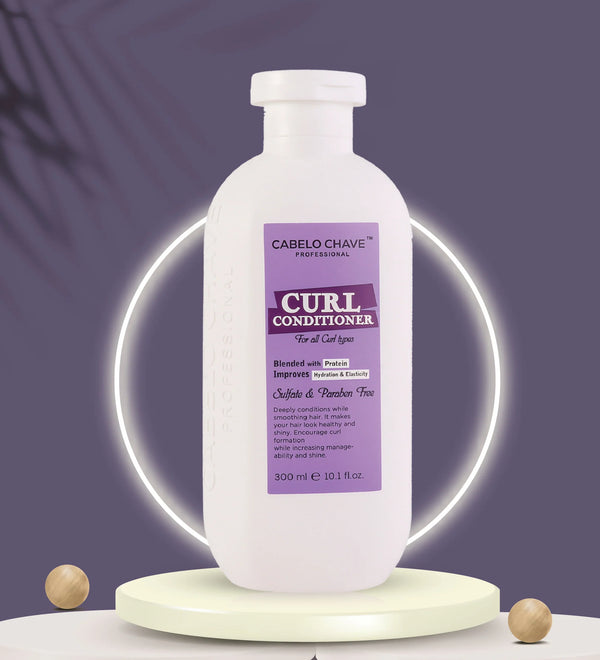 CABELO CHAVE Curl Hair Conditioner for Men & Women - 300ml