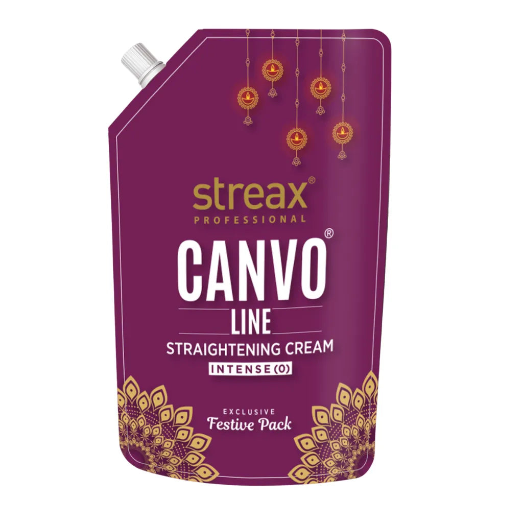 Streax Professional Canvoline Hair Straightening Cream Intense (500g)